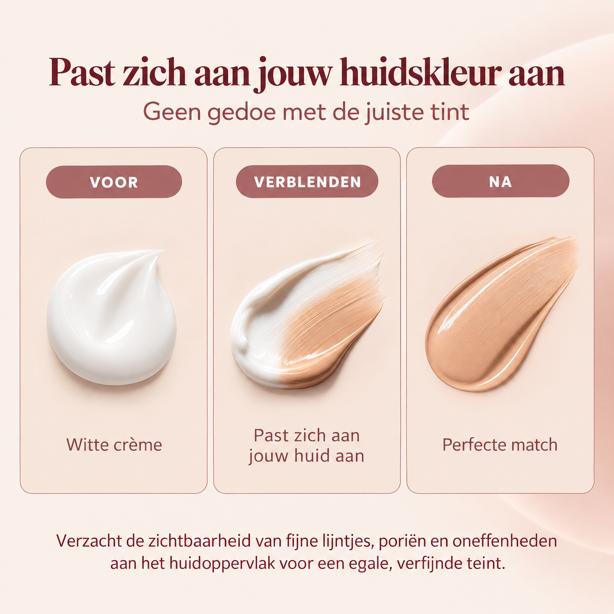 Novamelle Color Changing Foundation – adapts – NL